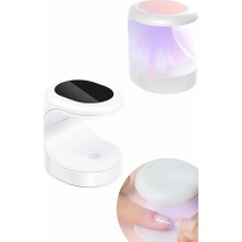 Eco Lounge Mini Taşınabilir Kalıcı Oje Jel Tırnak Kurutucu Fototerapi Makinesi