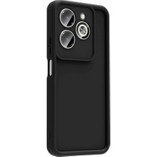 Teknosepetim Infinix Hot 40I ile Uyumlu Kamera Korumalı Silikon Kılıf Ince Silikon Kılıf