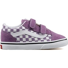 Vans Old Skool V Çocuk Günlük Ayakkabı VN000VB2FRT1 Mor