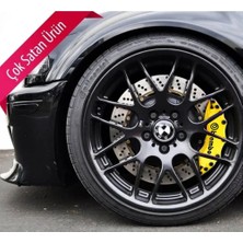 Drs Tuning Fiat 126 Uyumlu Brembo Sarı Kaliper Kapağı 4 Parça Ön Arka Set