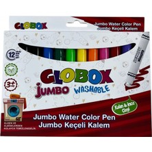 My Dido Globox Jumbo Yıkanabilir Keçeli Kalem 12 Renk