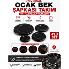 Öz Beyaz Eşya 4 Parca (Profilo-Bosch-Siemens Uyumsuz) Ocak Şapkası Takımı