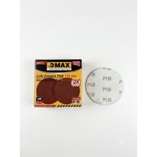 Dmax Zımpara Cırtlı Yuvarlak 120 Kum 115MM 10 Adet