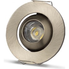 Tech Butiq 1 Adet Noas YL94 0104 Satin Kasa 1W LED Spot Kırmızı Işık
