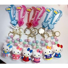 Hello Kitty Hello Kıtty Incılı Anahtarlık Charm