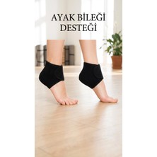 Eco Lounge Silikon Tabanlı 2'li Ortopedik Çorap Seti Topuk Dikeni ve Nasır Destekli