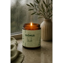 Decevorine Keyif Saati Kokulu Mum Yağmur I Yeşil Çay Bergamot Sedir Deniz Tuzu 100 gr