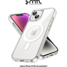 iPhone 14 Plus Şeffaf Magsafe Kılıf Mtl Safe