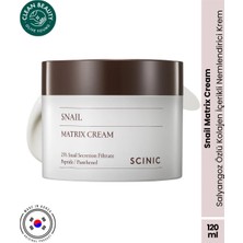 Scinic Snail Matrix Cream Salyangoz Özlü Kolajen Içerikli Nemlendirici Krem 120ML