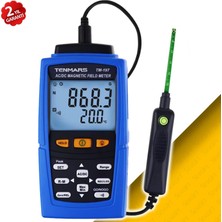 Sevgift Tenmars TM-197 Dijital Gaussmetre | AC/DC Manyetik Alan Ölçer | 30.000 Gauss