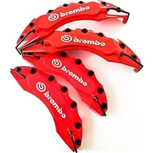 Drs Tuning Audi 90 Uyumlu Brembo Kırmızı Kaliper Kapağı 4 Parça Ön Arka Set