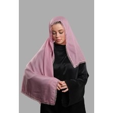 Hürrem Bone Gül Kurusu Nikah Namaz Başörtüsü Eşarp Kesik Elyaf Boncuklu Güpürlü 202213_18