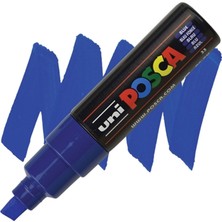 Posca Uni Posca 8.0 Su Bazlı Poster Markörü Blue Pc-8k