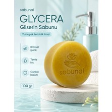 Sabunal GLYCERA Gliserin Sabunu - Kuru Ciltler İçin Nem, Yumuşaklık, Günlük Yüz ve Vücut Bakım Sabunu 100 gr