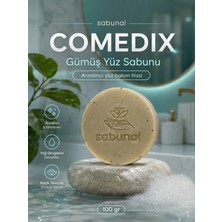 Sabunal COMEDIX Gümüş Yüz Sabunu - Gözenek, Denge, Mat ve Pürüzsüz Görünüm İçin Doğal Günlük Bakım 100 gr