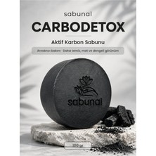 Sabunal CARBODETOX Aktif Karbon (Kömür) Sabunu - Yağlı ve Karma Ciltler İçin Arındırıcı Bakım 100 gr