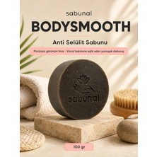 Sabunal BODYSMOOTH Anti Selülit Sabunu - Kahve Peeling ile Sıkı ve Pürüzsüz Doğal Vücut Bakım Sabunu 100 gr