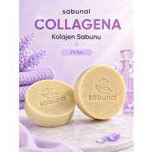 Sabunal COLLAGENA Kolajen Sabunu 2 ADET - Sıkı, Esnek ve Canlı Cilt Görünümü İçin Doğal Günlük Bakım Sabunu