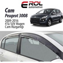 Erol Otomotiv Peugeot 3008 (2009-2016) 4'lü Suv Cam Rüzgarlığı