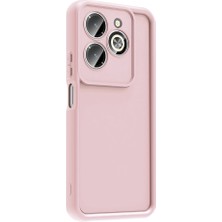 Teknosepetim Infinix Hot 40I ile Uyumlu Kamera Korumalı Silikon Kılıf Ince Silikon Kılıf