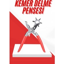 Eco Lounge Kemer Delme Pensesi 6 Farklı Boyutta Kemer Delici Ev Deri Kemer
