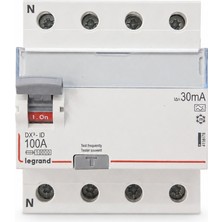 Legrand Legrand Dx3-Id 4Pl 100A A 30Ma Kaçak Akım Rölesi