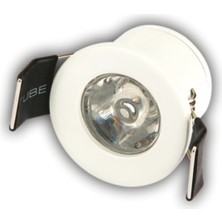 AyrStore Buğz 1 Adet Cata Ct 5270 Yıldız 1.5W Sıva Altı LED Spot Beyaz Kasa Gün Işığı 3200K