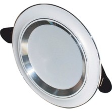 AyrStore Buğz 1 Adet Cata Ct 5257 Zebra Beyaz Kasa 6W Sıva Altı LED Spot 3 Renk