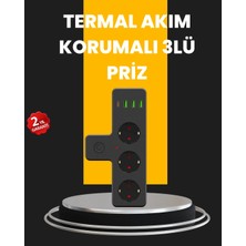 Astraltech Ev ve Ofis Için Akıllı Çoklu Priz 7 Girişli