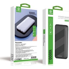 Eco Lounge Mikro Type-C USB Hızlı Şarj Edebilen 10000 Mah Powerbank