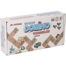 Eco Lounge RD5649 Ahşap Domino Oyunu Araçlar