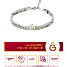 Galatasaray Gs Hasır Çelik Bileklik