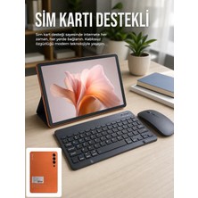 Astraltech Sım Kart Destekli Android Tablet Bluetooth Klye ve Kablosuz Mouse Seti Geniş Ekran Taşınabilir Ta