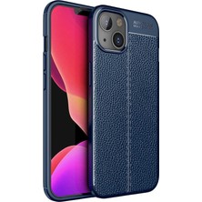 Spia iPhone 14 Kılıf Deri Görünümlü Silikon Kamera Korumalı Üstün Koruma Spıa