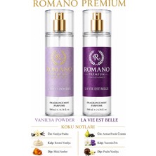 Romano Vanilya Powder-La Vie Est Belle Ikili Set Vücut Spreyi 200 ml Kalıcı Yüksek Esans
