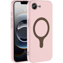 Spia iPhone 17E Kılıf Pastel Renkli Magsafe Kamera Yükseltili Silikon Spıa