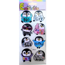 Urfakent Puffy Stickers Penguen