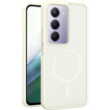 Halkhouse Redmi 15 Kılıf Premium Magsafe Şarj Özellikli Mat Transapran Jota Kapak
