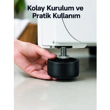 Astraltech 4 Adet Titreşim Önleyici Çamaşır Makinesi Ayak Pedi