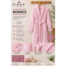 Kiraz Havlu Bornoz %100 Pamuk Yumuşak Dokulu Bornoz