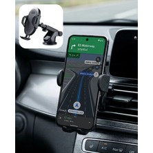Astraltech 360° Döner Araç Telefon Tutucu Otomatik Kilit Mekanizmalı Stand