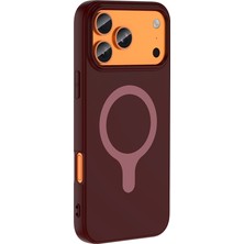 Spia iPhone 17 Pro Kılıf Pastel Renkli Magsafe Kamera Yükseltili Silikon Spıa