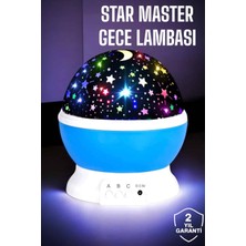 Astraltech Yıldızlı Gökyüzü Projeksiyon Gece Lambası Hareketli Işık Şovu