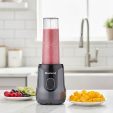 Homend Mixfresh 7026H Kişisel Smoothie Blender - Siyah - 550 Watt