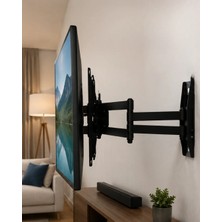 Astraltech 27 55 Inç Hareketli Tv Askı Aparatı Duvara Monte Tv Taşıyıcı