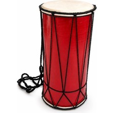 Livenda Ahşap Çift Taraflı Darbuka NO:1016