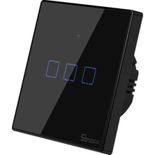 Sonoff T3EU3C 3 Kanallı Wi-Fi Dokunmatik Akıllı Duvar Anahtarı