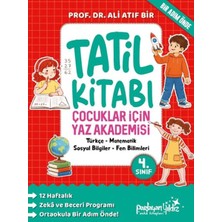 Çocuklar Için Yaz Akademisi 4. Sınıf Tatil Kitabı