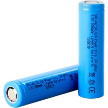 Power-Xtra IFR18650 - 3.2V 2000 Mah Lifepo4 Şarjlı Pil - 3c