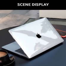 Daphnela MACBOOK Air 13.6 Ultra Şeffaf Kılıf (M5/m4/m3/m2) 13.6 Inç | ile Uyumlu Crystall